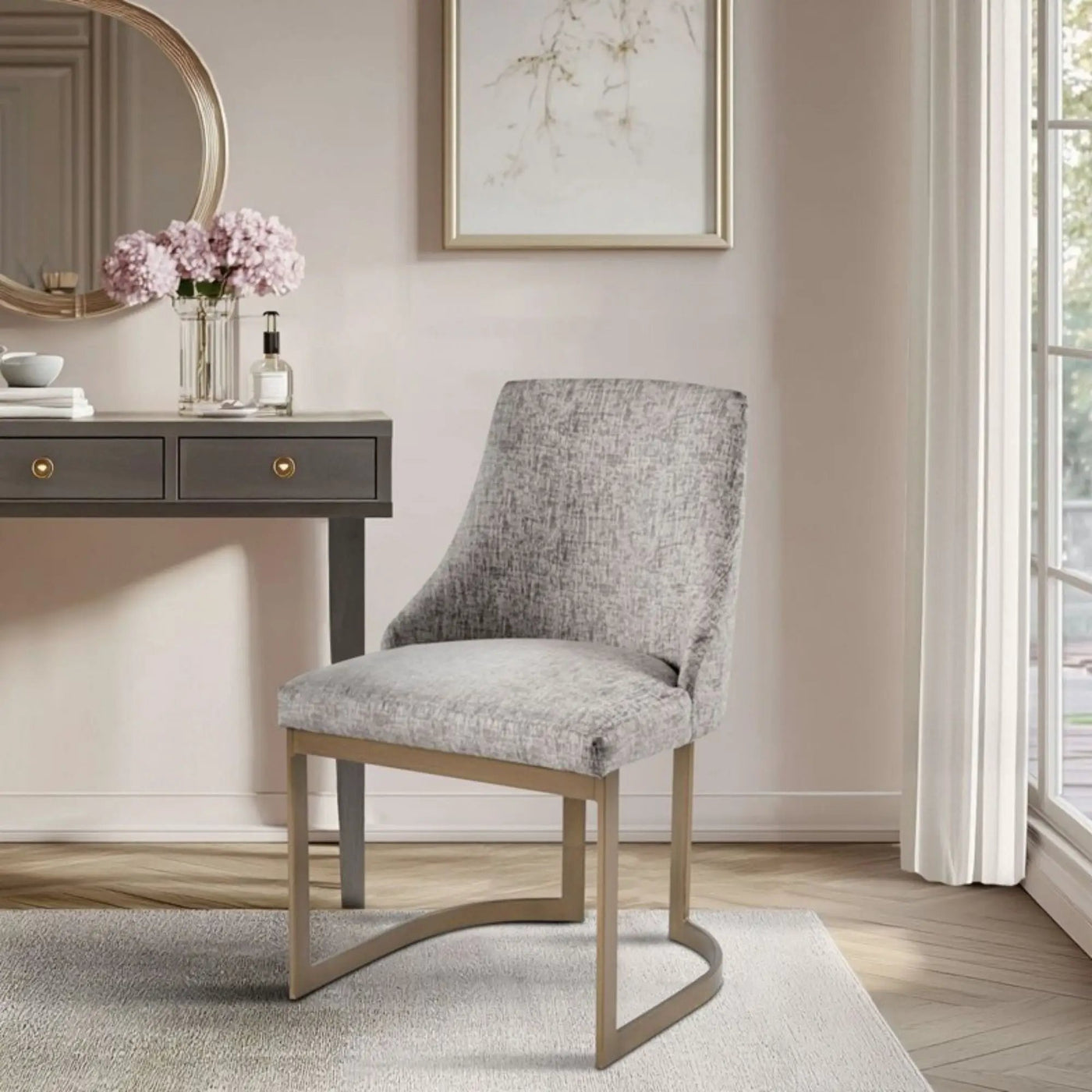 Contemporary Modern Accent Dining Chairs (Set of 2) by Unique Piece Furniture
