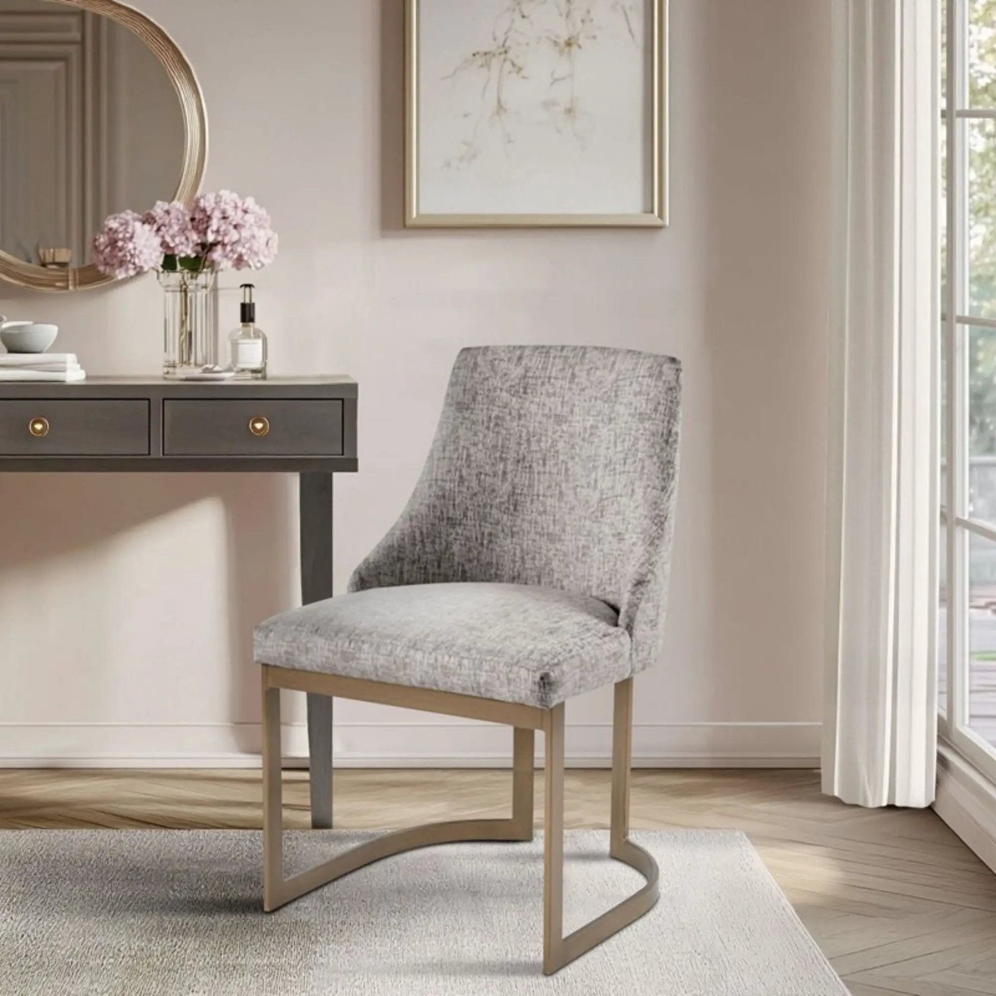 Contemporary Modern Accent Dining Chairs (Set of 2) by Unique Piece Furniture