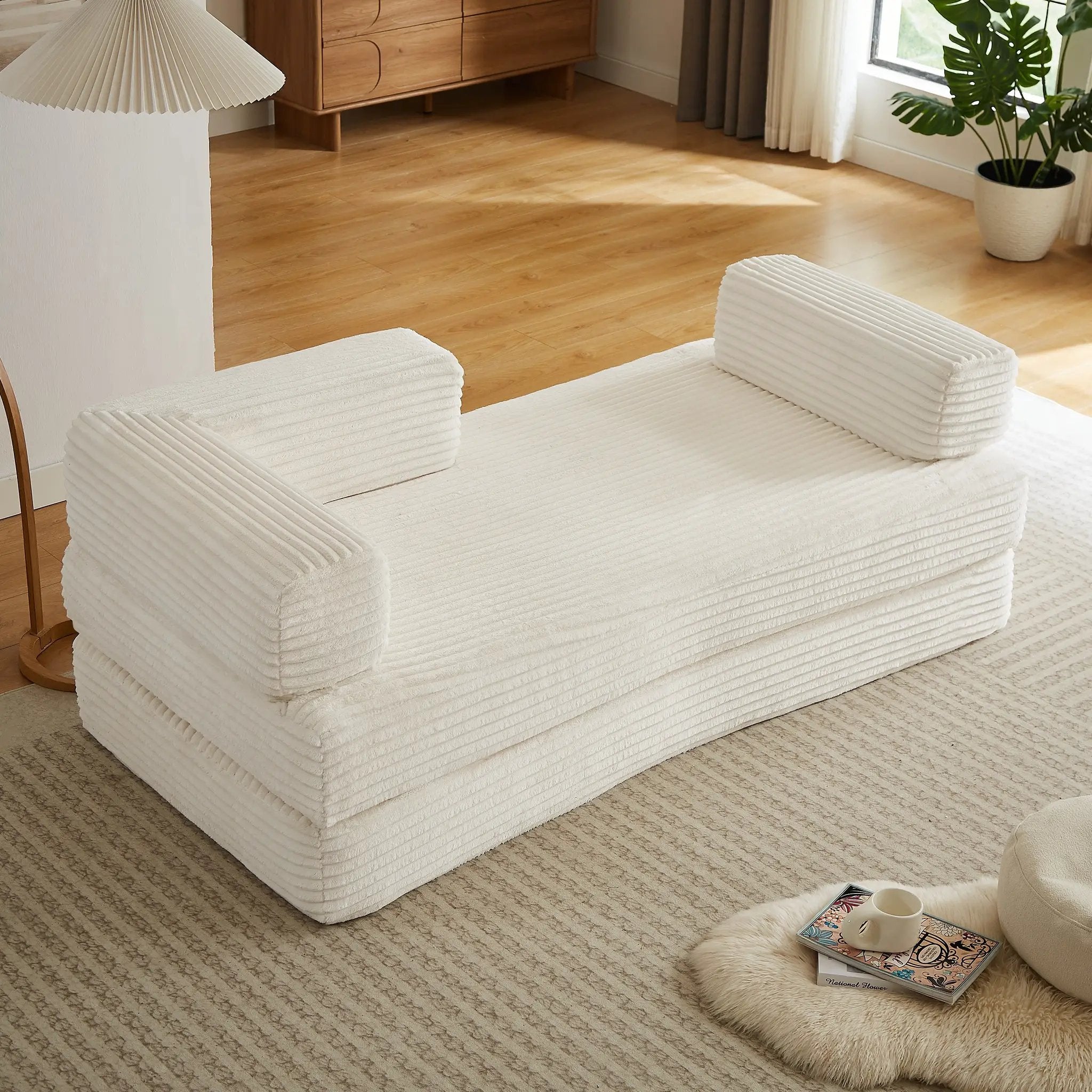 Loveseat Sofa, Cloud Boneless Couches for Living Room, Modern Modular Sofa, Oversized by HouseOfZazla
