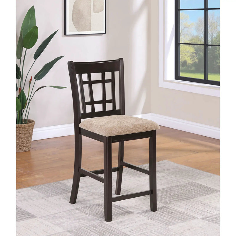 Lattice Back Counter Height Stools (Set of 2) by HouseOfZazla