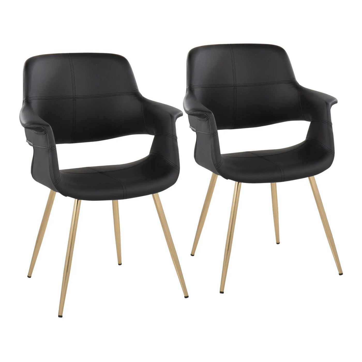 Vintage Flair - Glam / Art Deco, Chair (Set of 2) by HouseOfZazla
