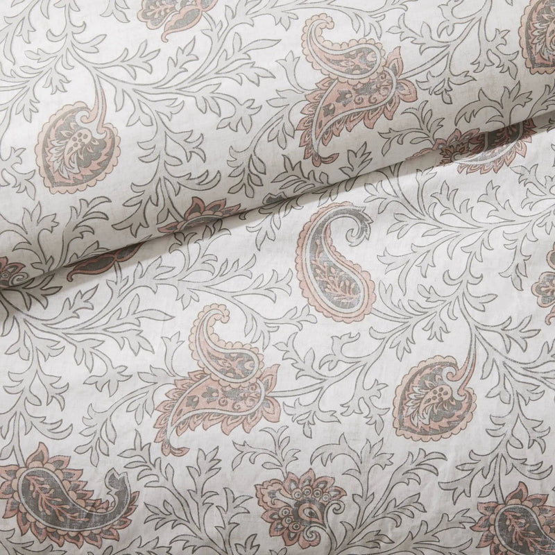 9 Piece Cotton Percale Comforter Set Blush by HouseOfZazla