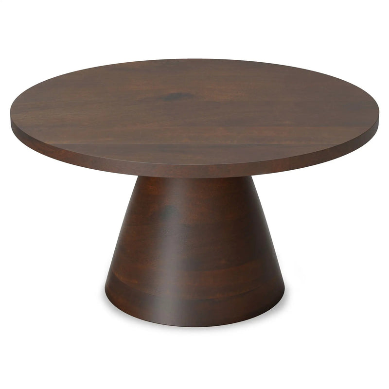 Winnie - Round Coffee Table - Walnut by HouseOfZazla