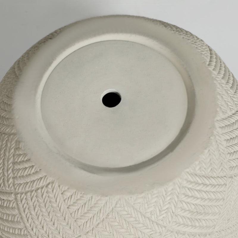 Round Concrete Planter Set of 2 by HouseOfZazla