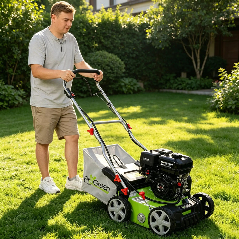 Progreen Gasoline Engine Scarifier 2in1 Dethatcher/Scarifier by HouseOfZazla