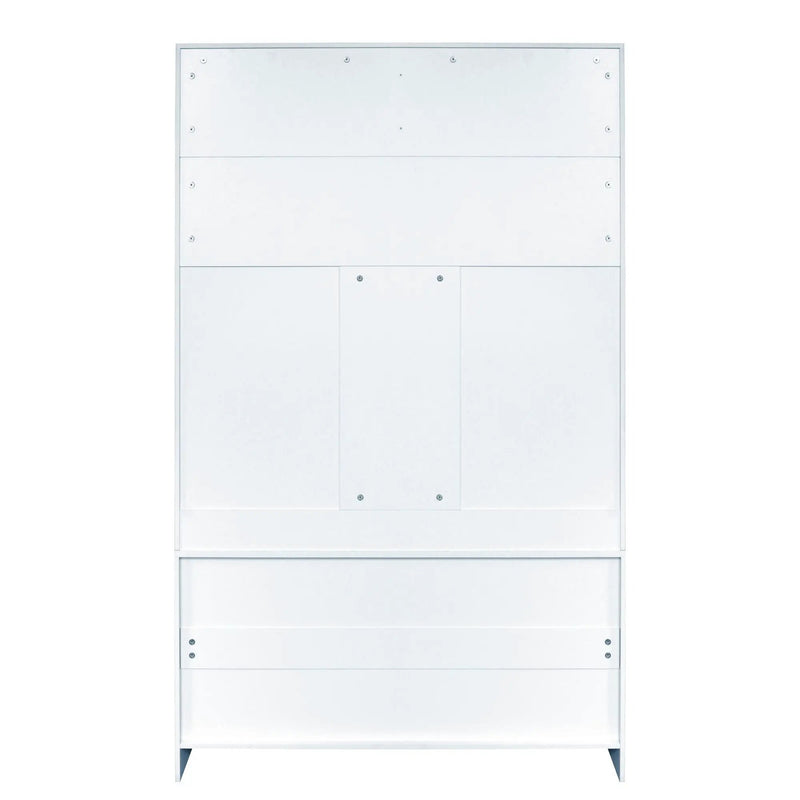 Entryway Bench With Coat Rack, 3 In 1 Design And Adjustable Shelves by HouseOfZazla