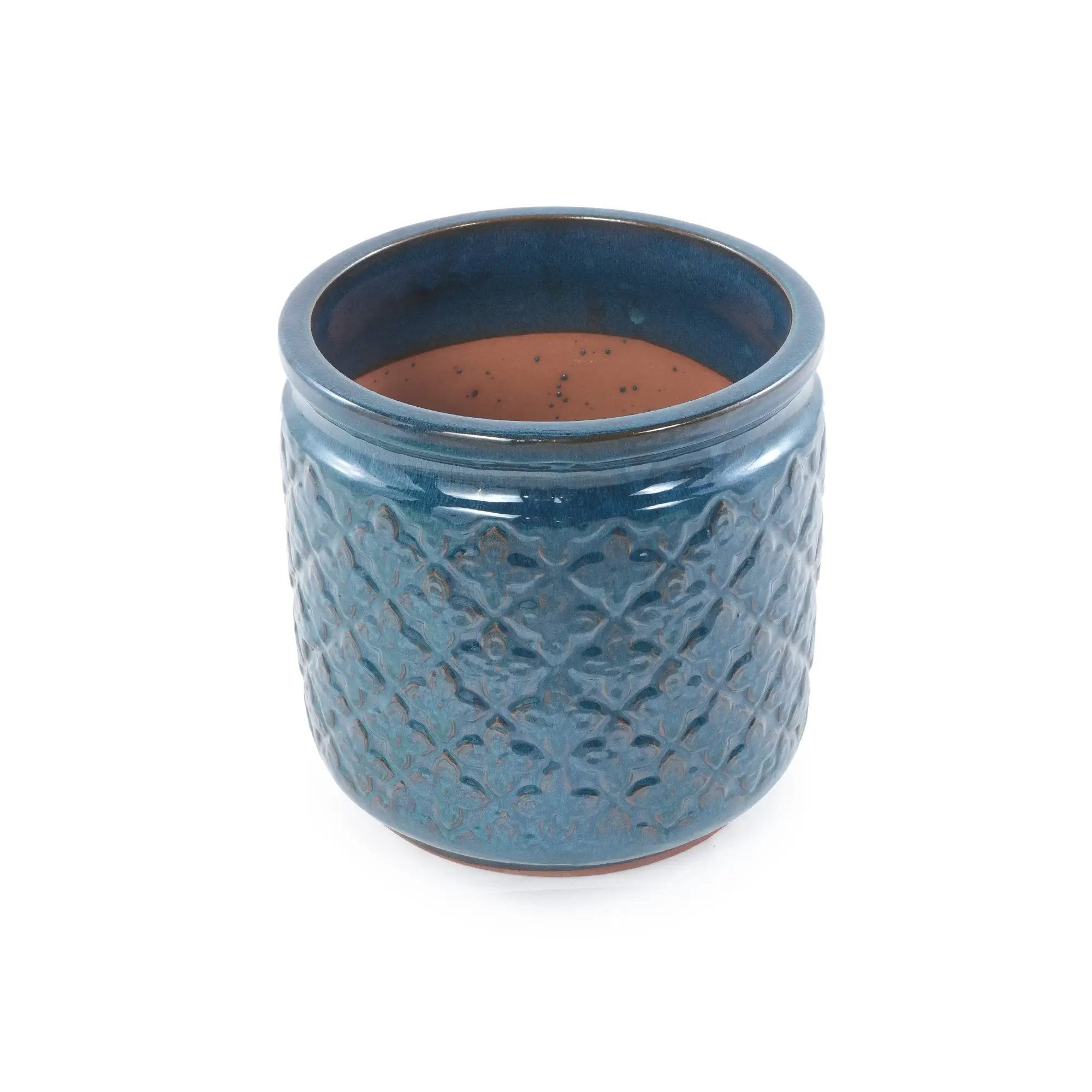 Handmade Ceramic Flower Pot Set of 3, 15/12/9 Inch Diameter by HouseOfZazla