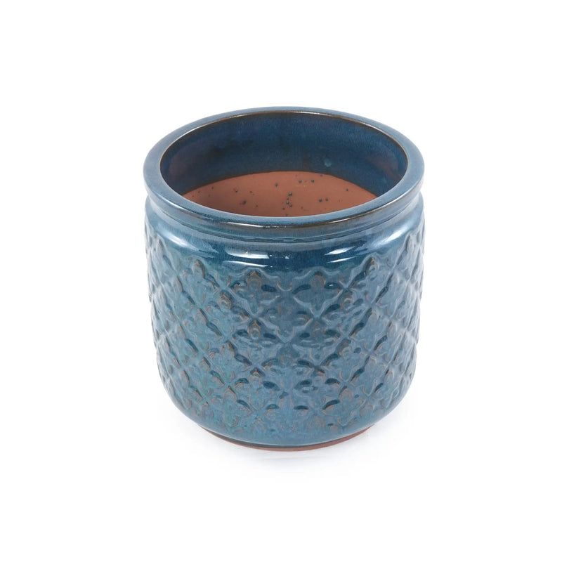 Handmade Ceramic Flower Pot Set of 3, 15/12/9 Inch Diameter by HouseOfZazla