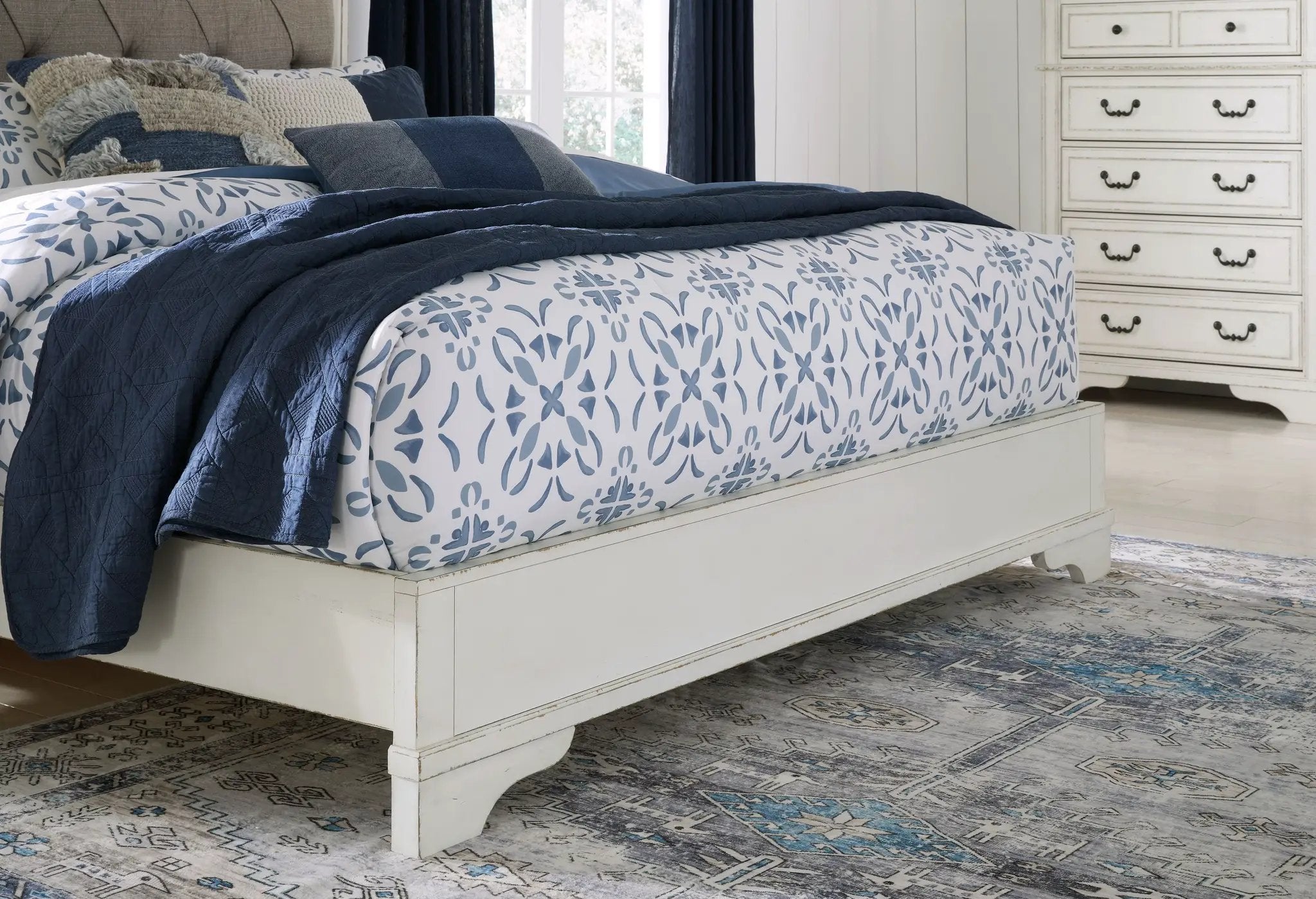 Blendon - Upholstered Panel Bed by Unique Piece Furniture