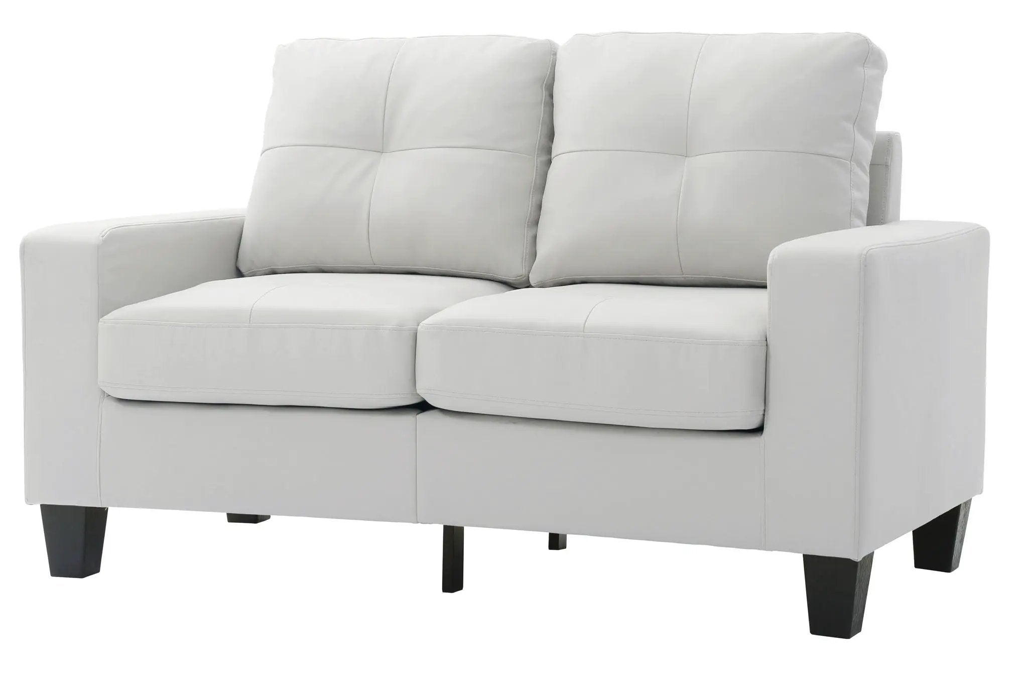 Newbury - Track Arm Loveseat For Cozy Spaces by Unique Piece Furniture