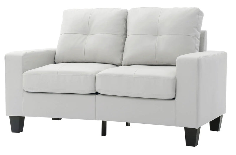 Newbury - Track Arm Loveseat For Cozy Spaces by HouseOfZazla