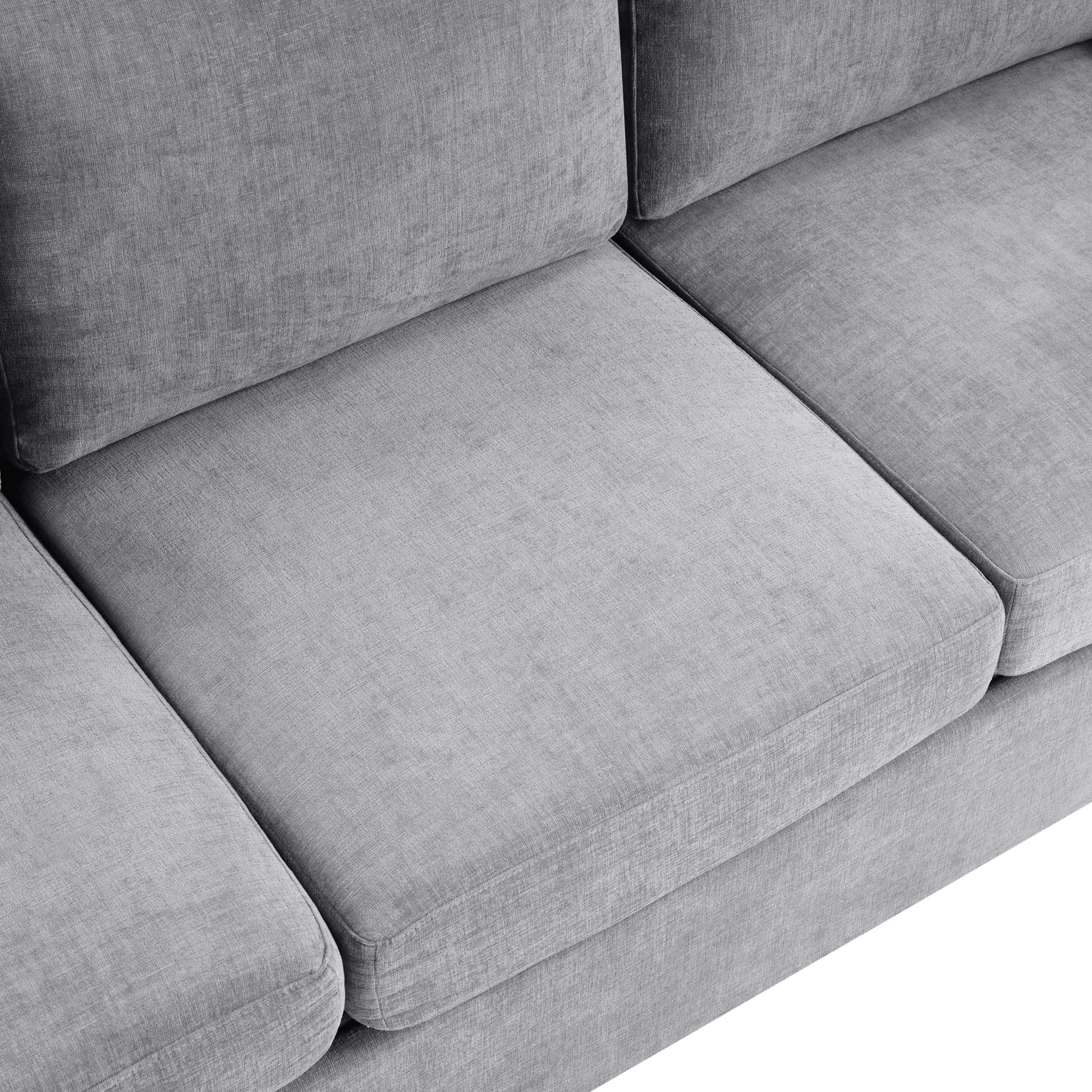 Modern 3 Seater Sofa With Curved Backrest by HouseOfZazla