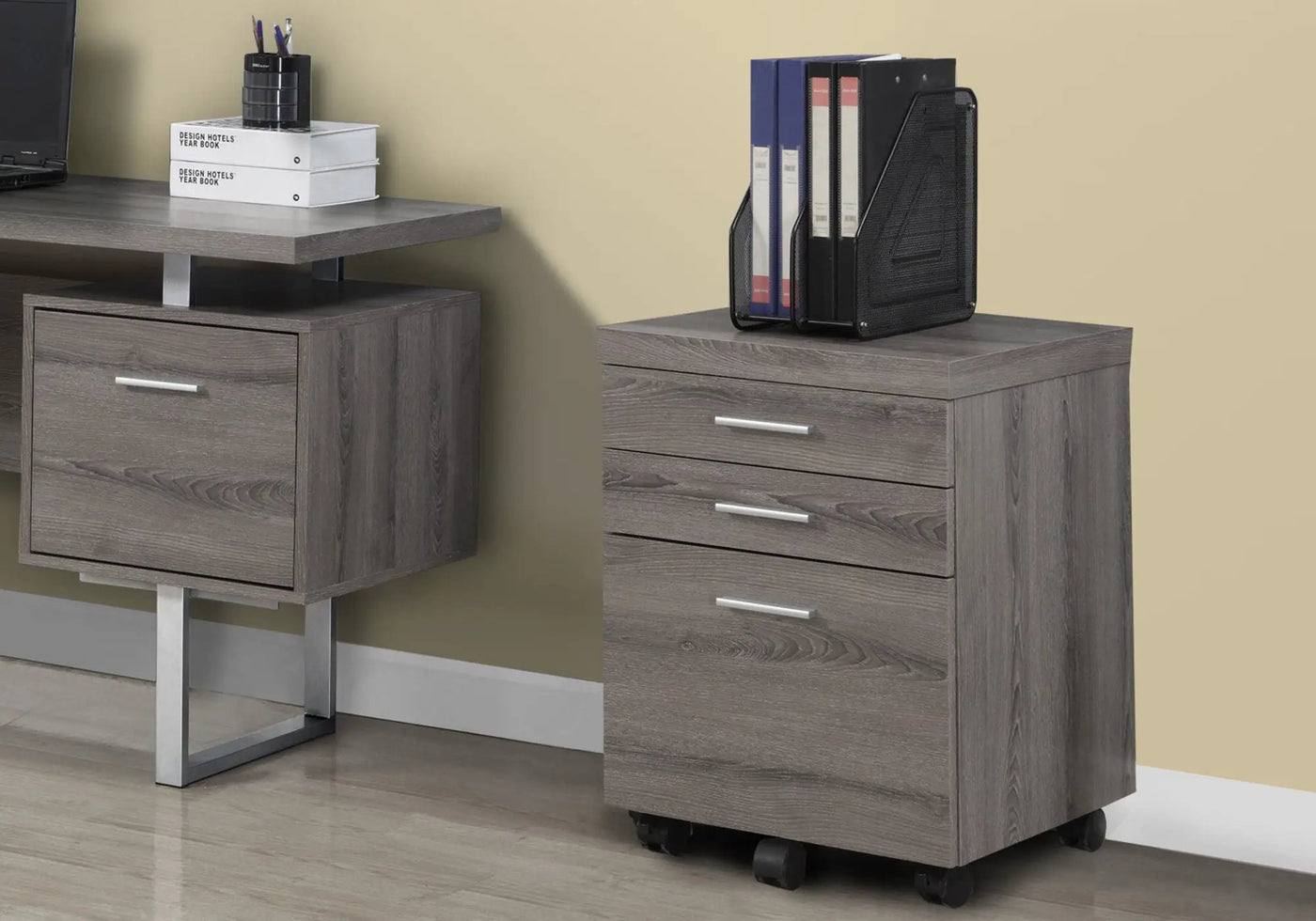File Cabinet, Rolling Mobile, Storage Drawers, Printer Stand, Office, Contemporary & Modern by Unique Piece Furniture