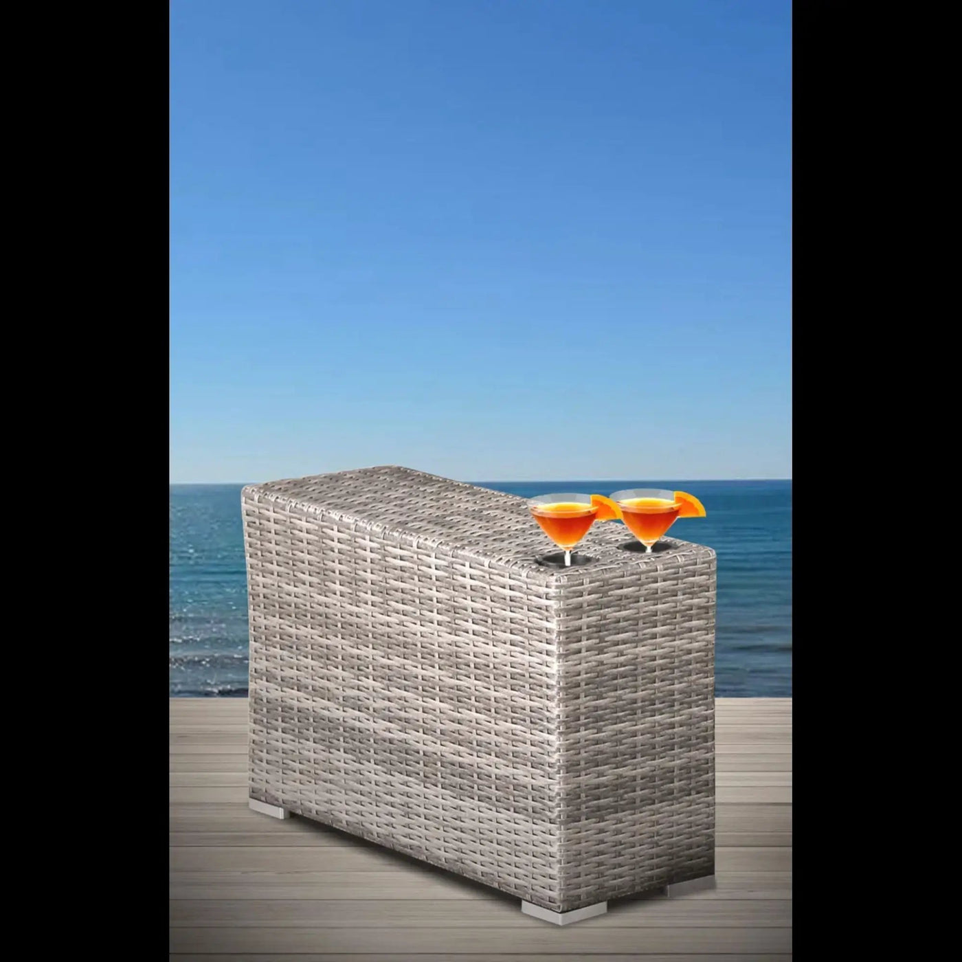 Outdoor Side Table, Functional Design by Unique Piece Furniture