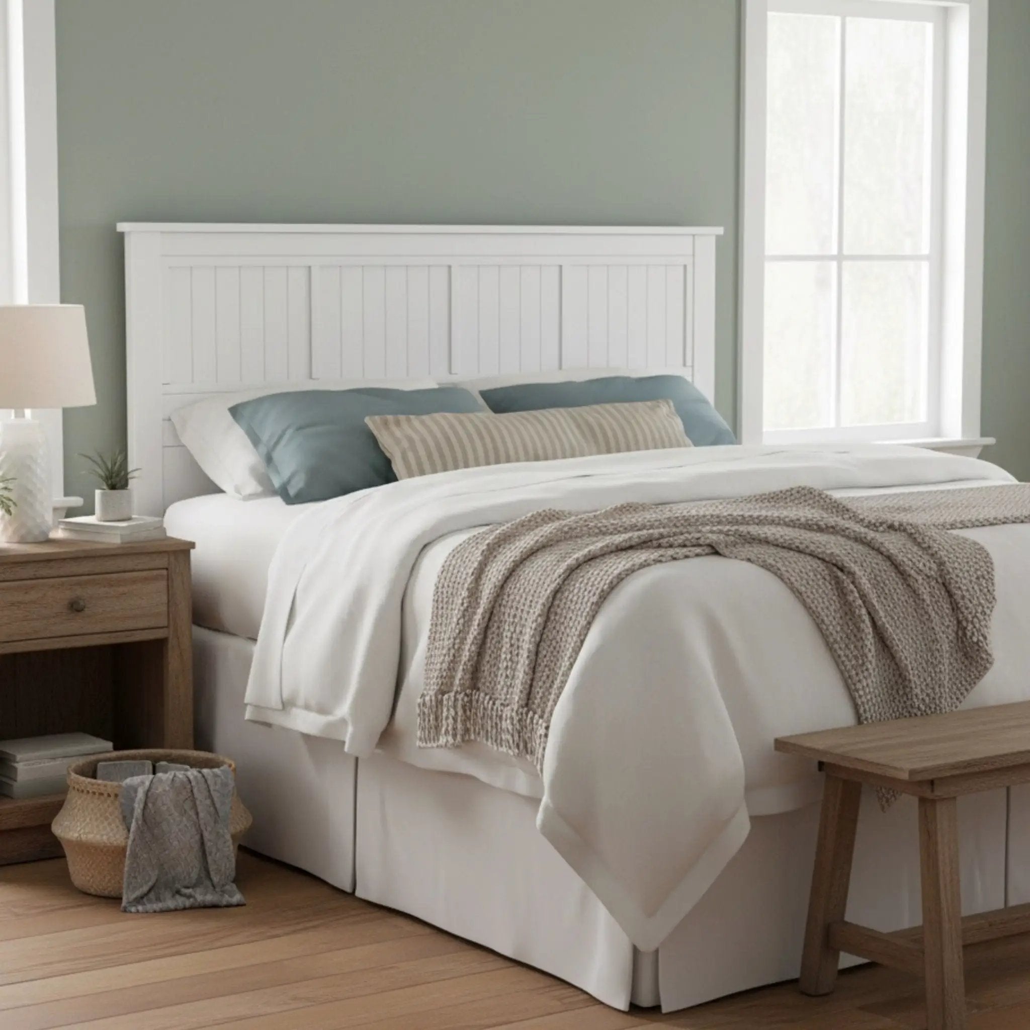 Walton Window Pane Panel Headboard by HouseOfZazla