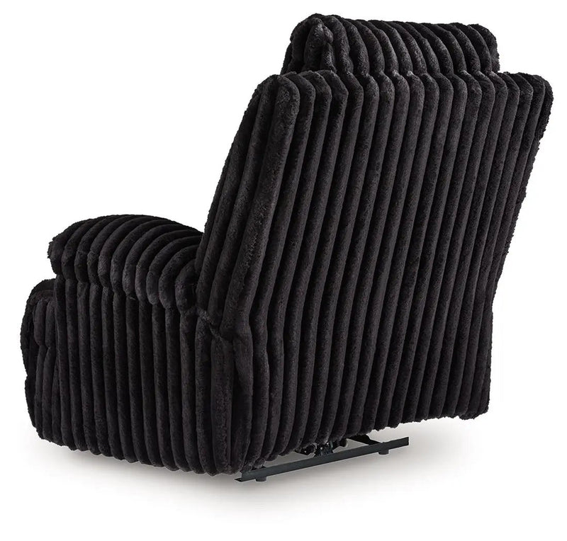 Rhine Falls - Zero Wall Power Recliner - Onyx by Unique Piece Furniture