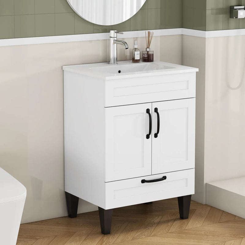 24-Inch Bathroom Vanity With Sink Combo by HouseOfZazla