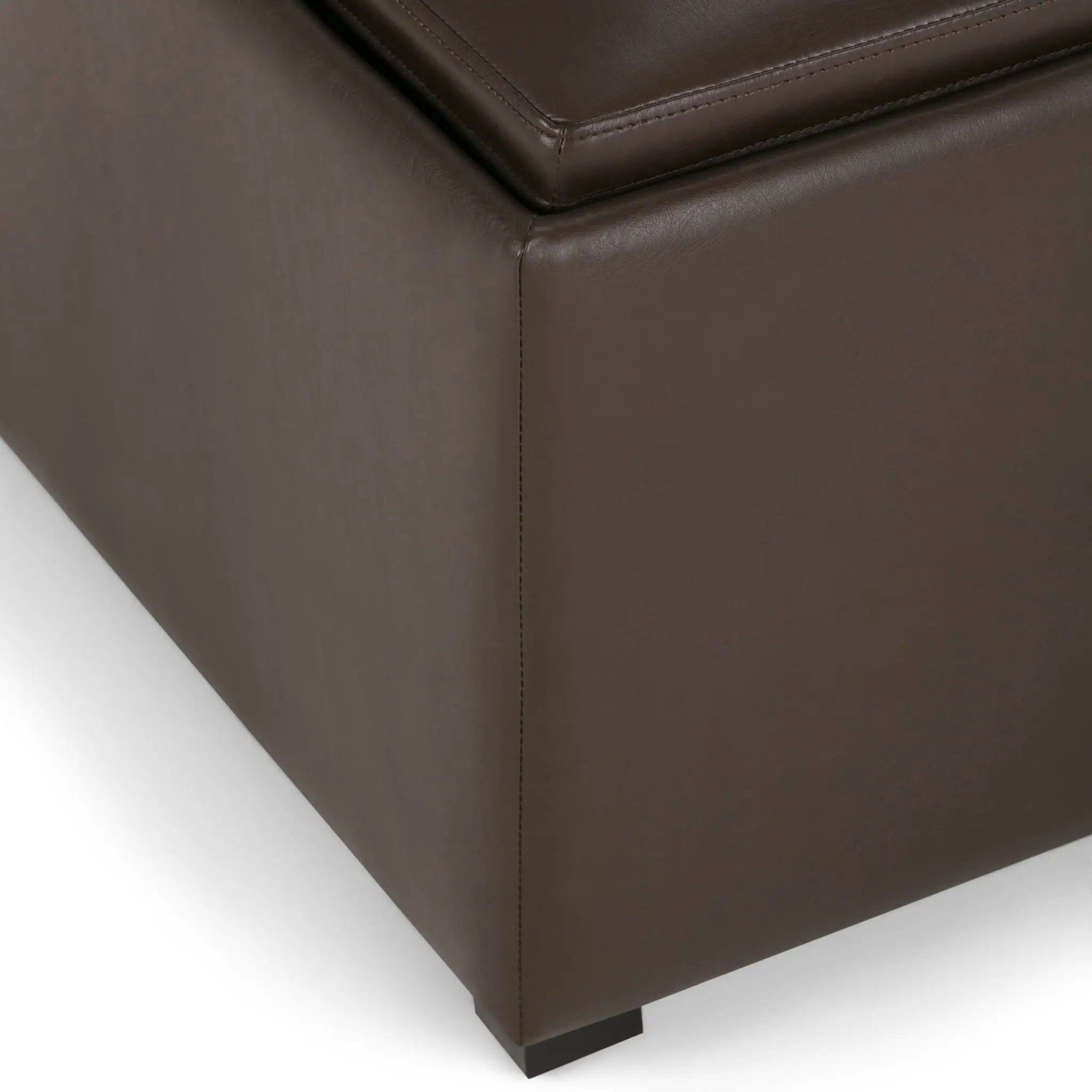 Avalon - Square Coffee Table, Storage Ottoman by HouseOfZazla
