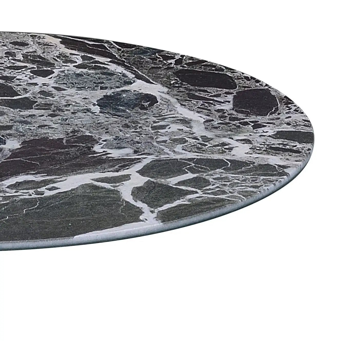 Circa - 17.5" End Table With Marble Textured Top by HouseOfZazla