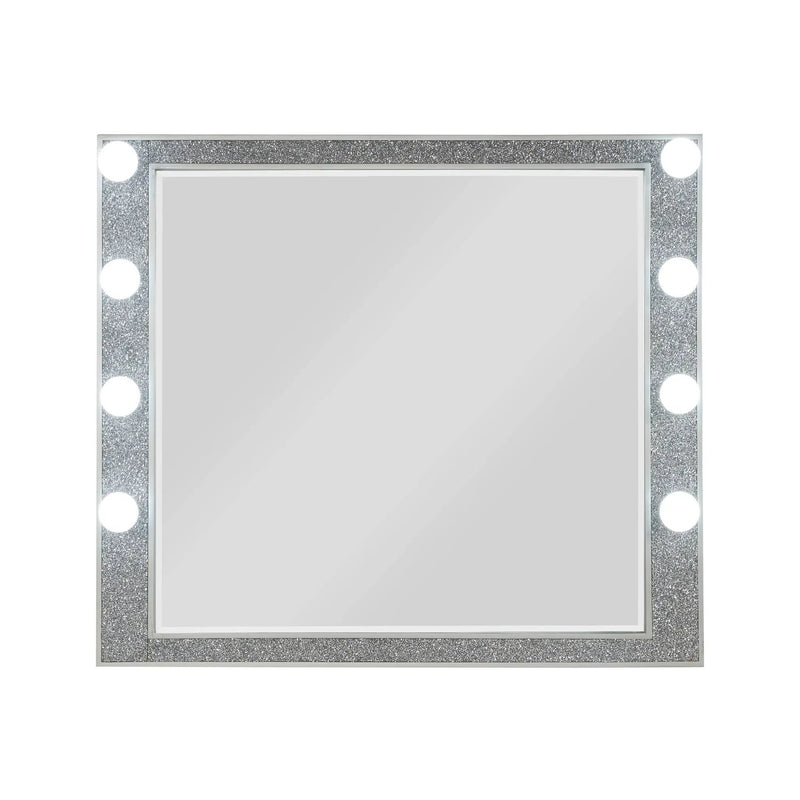 Sliverfluff - Mirror With Light - Mirrored / Champagne by Unique Piece Furniture
