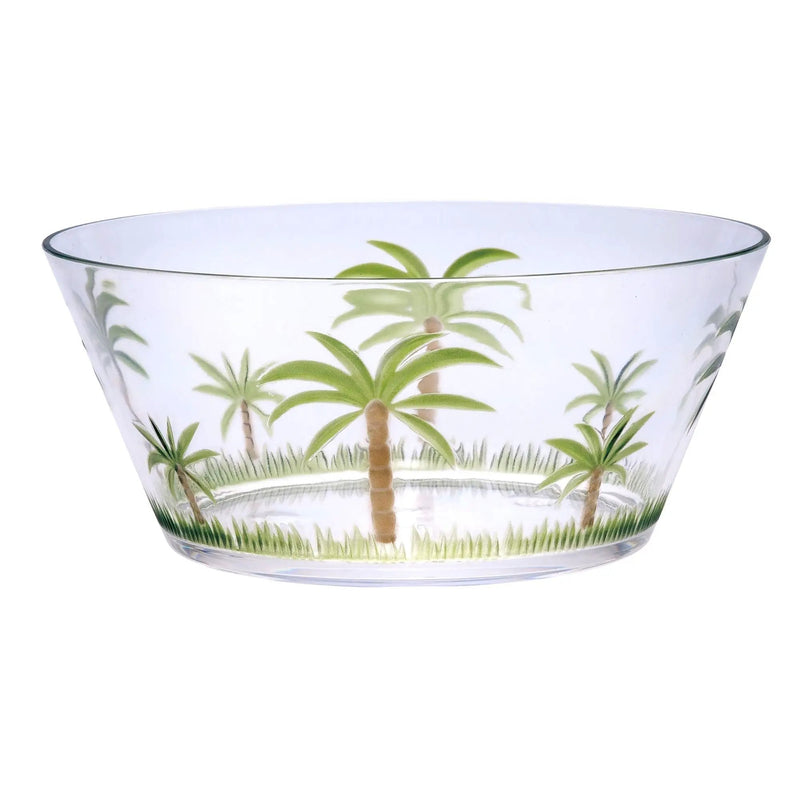 Palm Tree Acrylic Serving Bowls by HouseOfZazla