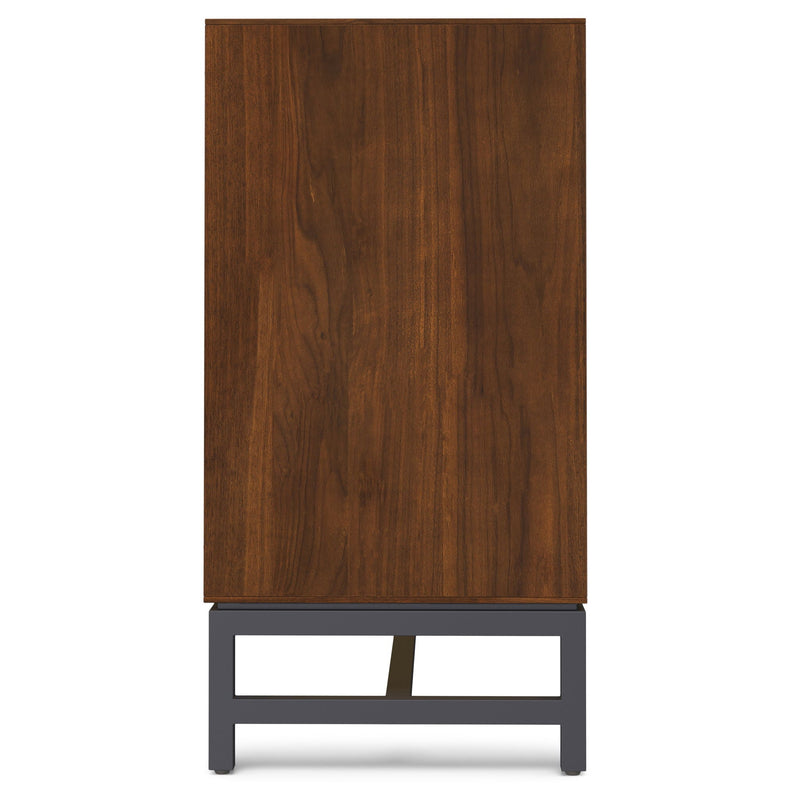 Banting - 3 Door Sideboard Buffet With Adjustable Shelves - Natural Walnut by HouseOfZazla
