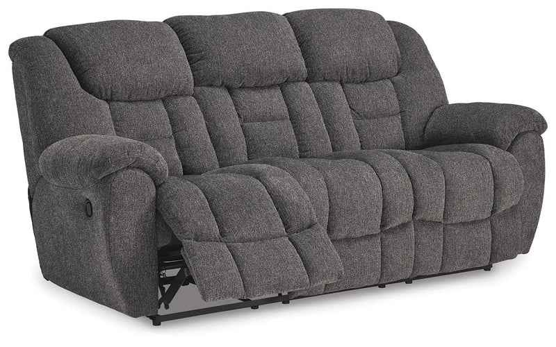 Foreside - Reclining Sofa - Charcoal by Unique Piece Furniture
