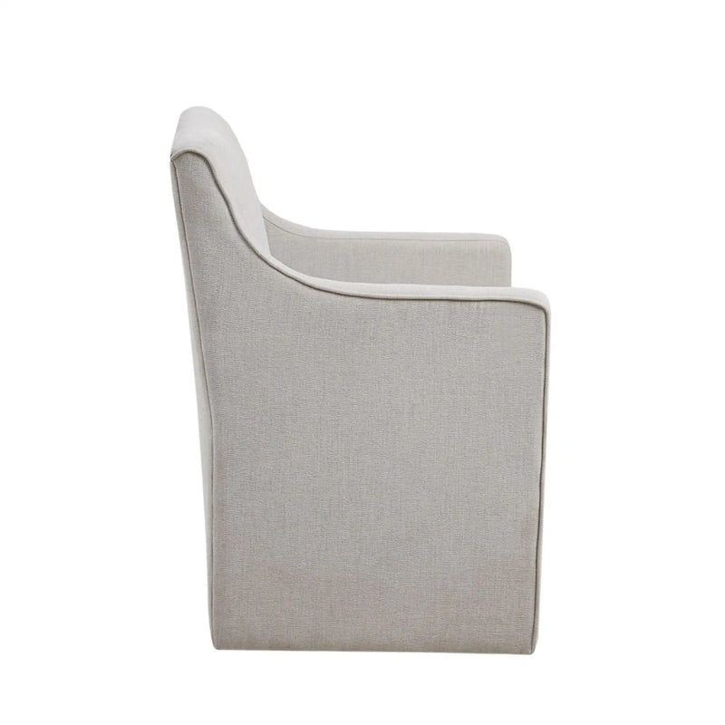 Traditional Skirted Dining Arm Chair by HouseOfZazla