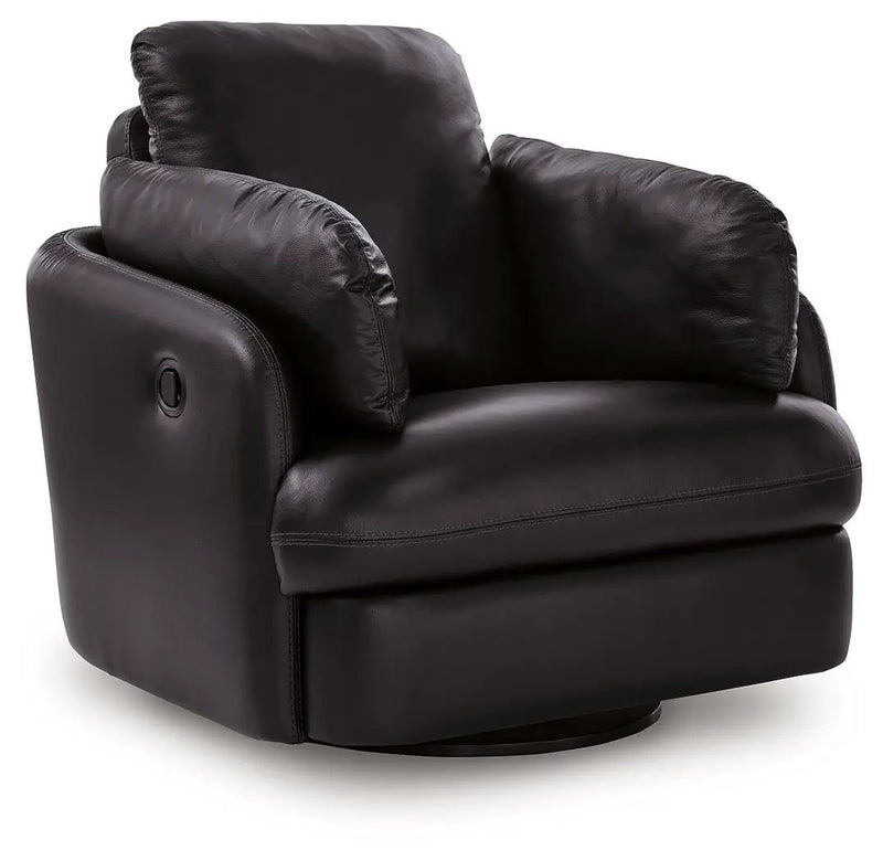Modmax II - Swivel Glider Recliner - Black by Unique Piece Furniture