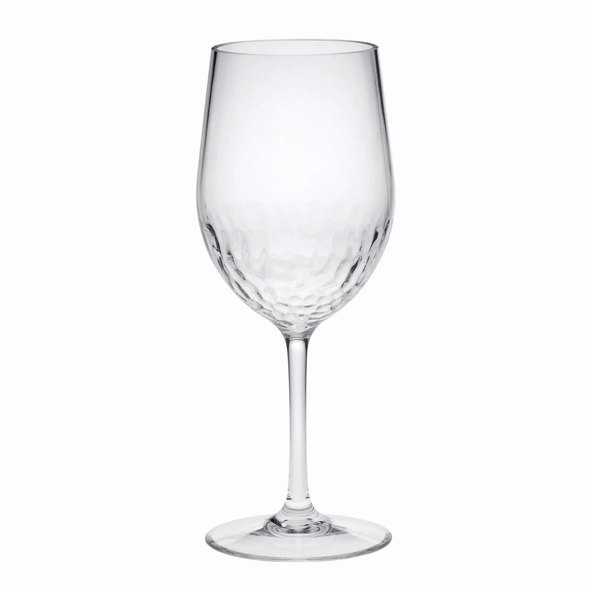 Tritan Hammer - Leadingware Unbreakable Design Plastic Wine Glasses (Set of 4), Bpa Free, 12Oz - Clear by HouseOfZazla