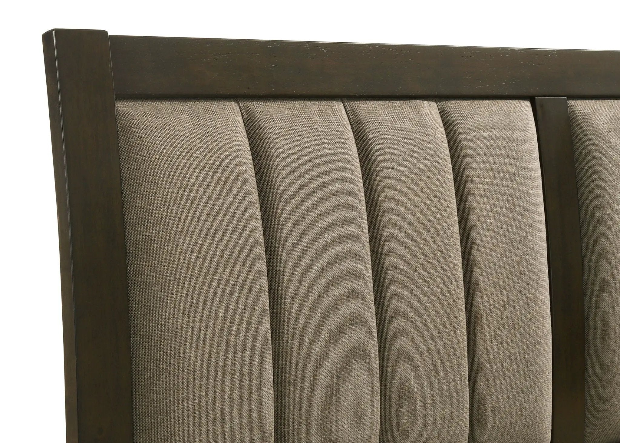 Wilkes 51-inch Upholstered California King Bed Dark Cocoa by Unique Piece Furniture