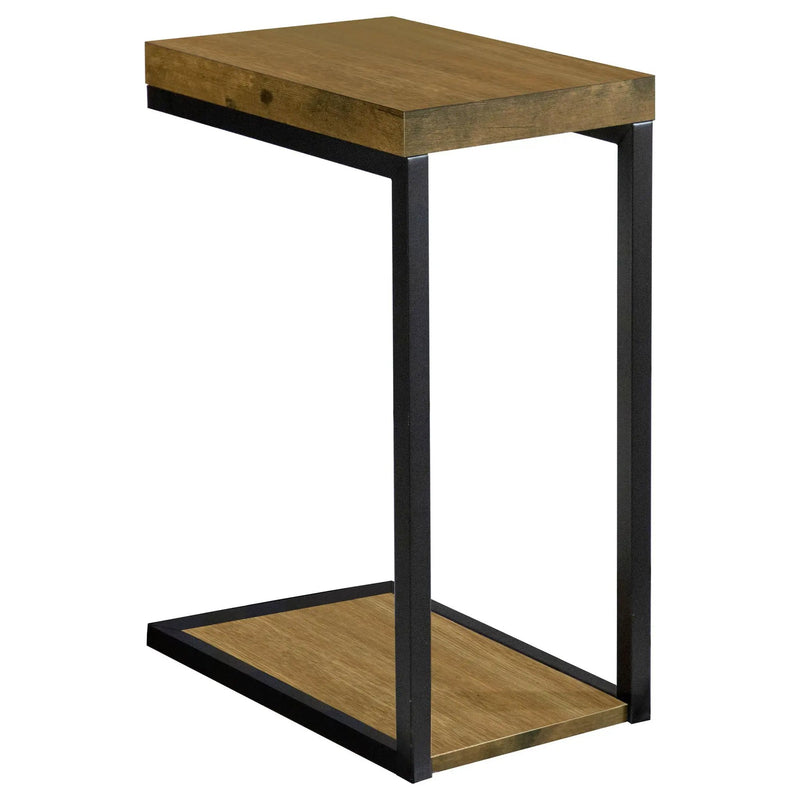 Snack Table With Industrial Base by HouseOfZazla