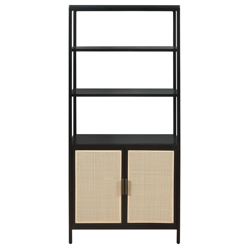 Kenneth - 3 Shelf Radio Weave Accent Cabinet