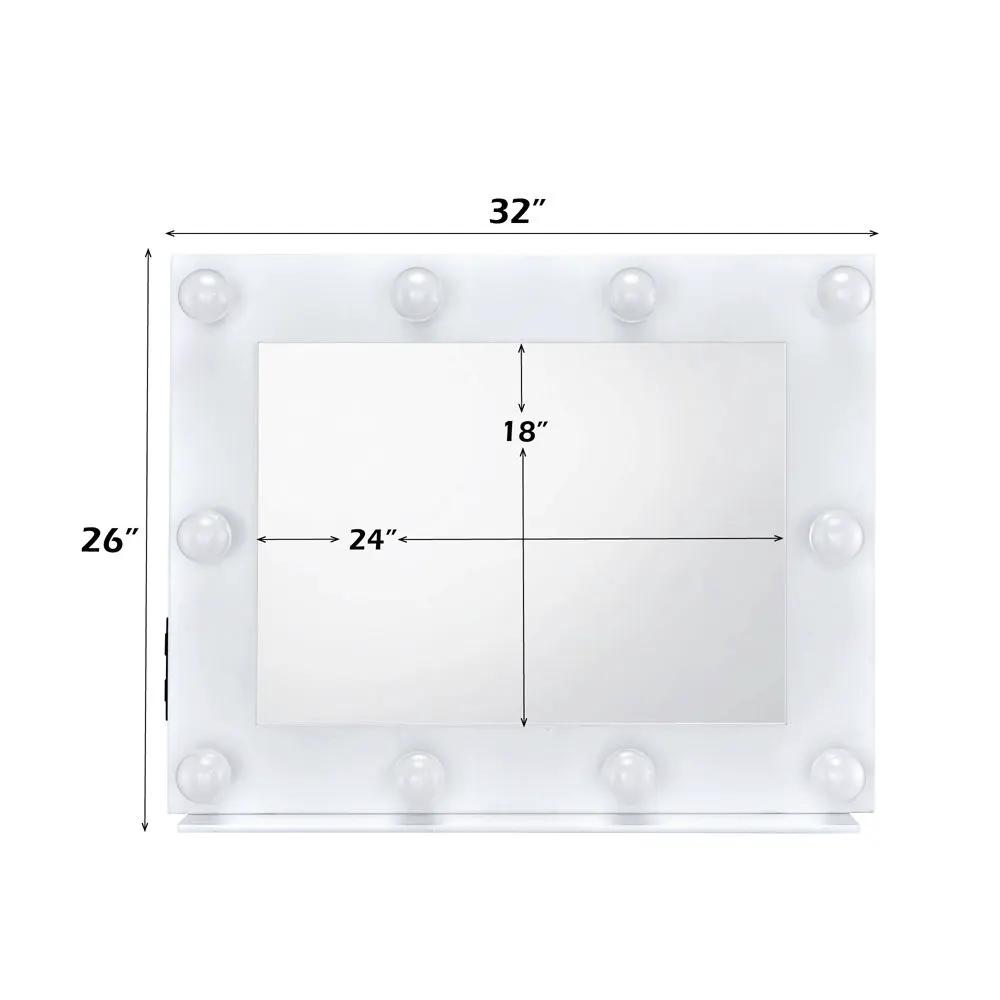 Avery - Accent Mirror - White by Unique Piece Furniture
