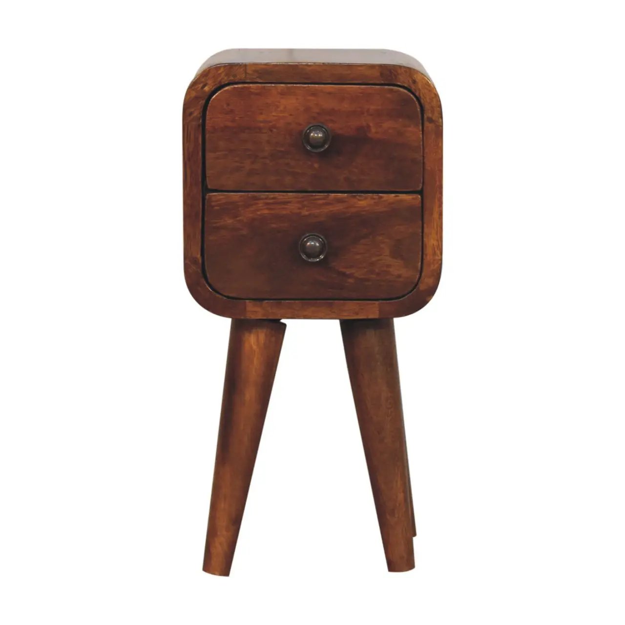 Curved Nightstand, by Unique Piece Furniture