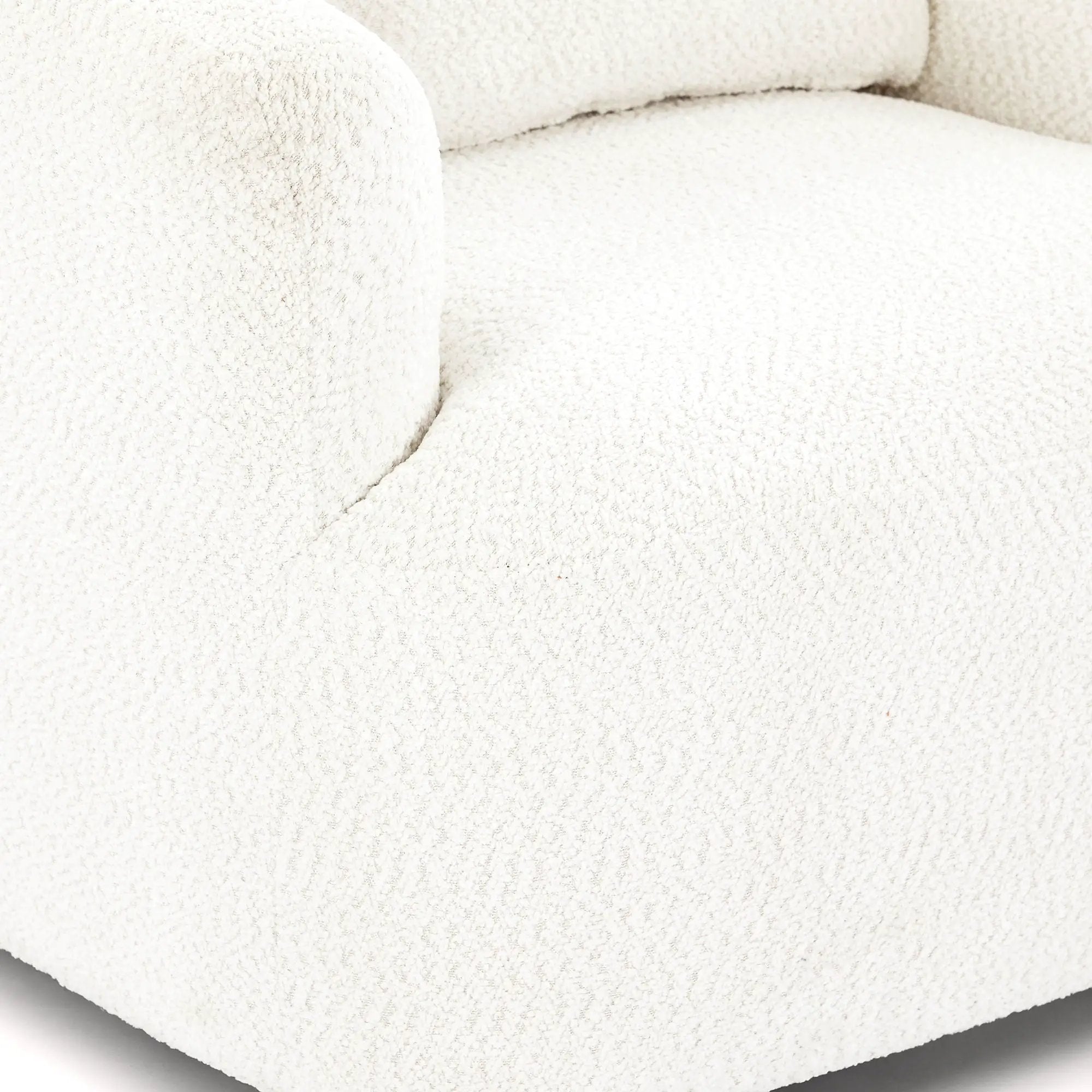 360° Swivel Barrel Sofa Chair With Throw Pillow, Upholstered Accent Chair by HouseOfZazla
