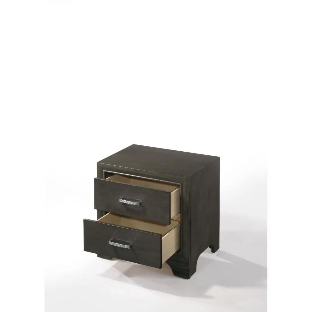 Carine II - Nightstand - Gray by Unique Piece Furniture