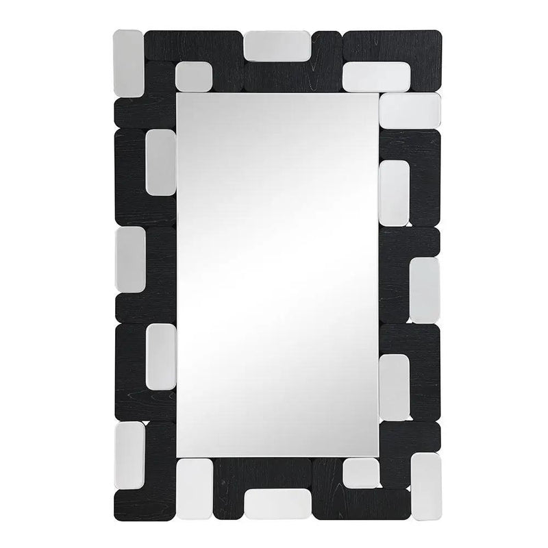 Dara - Accent Mirror - Black by Unique Piece Furniture