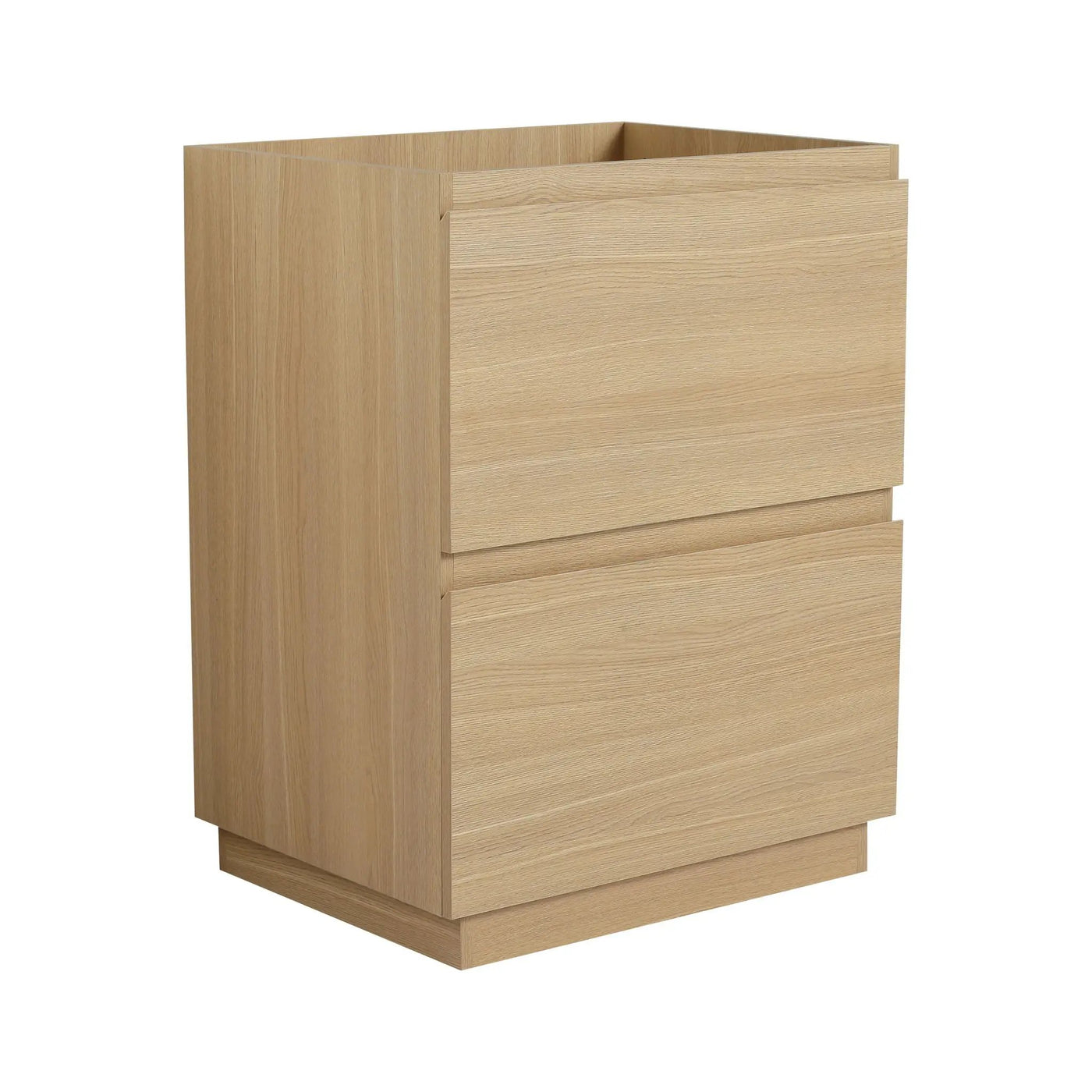 Modern Freestanding Bathroom Vanity Cabinet With Double Drawer by HouseOfZazla