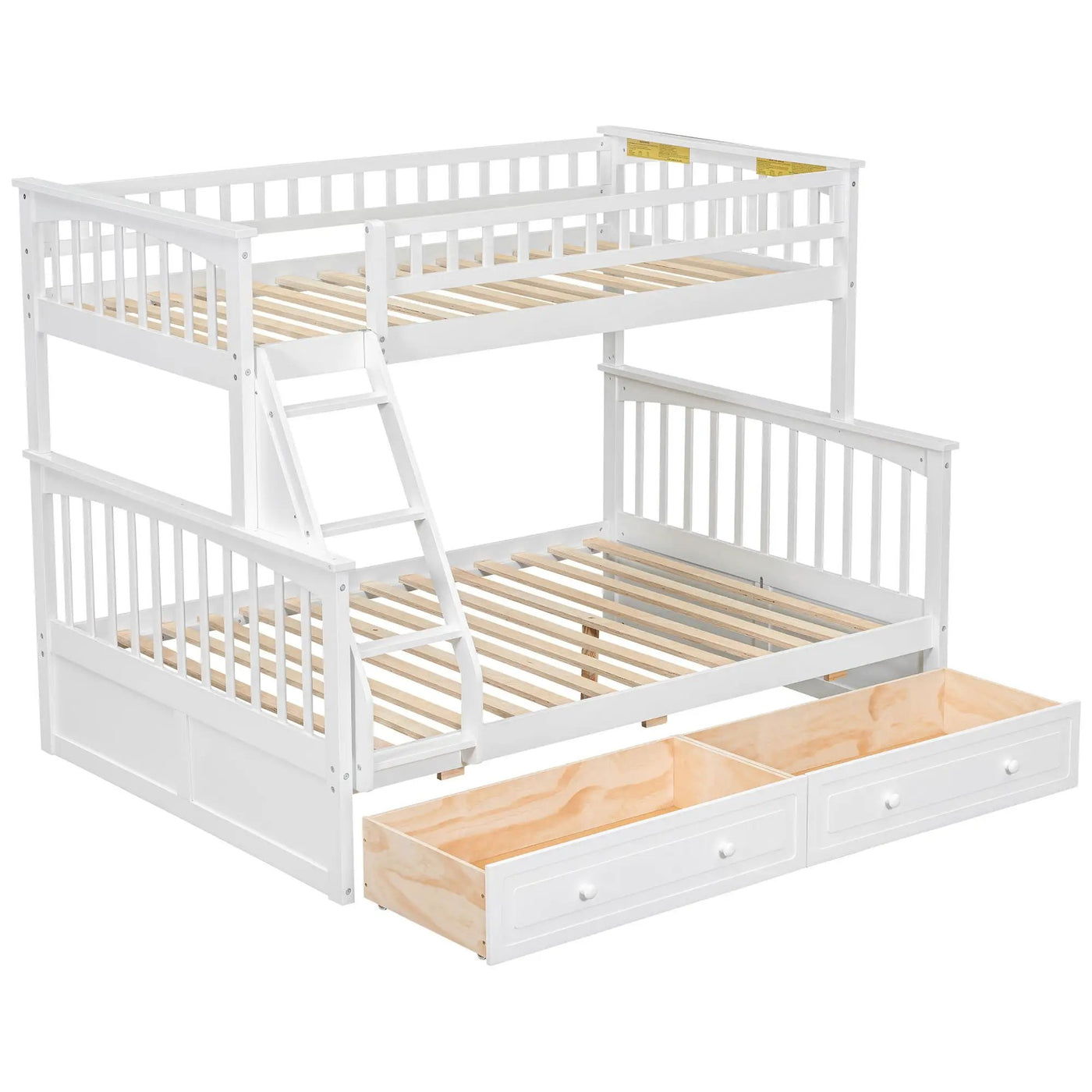 Bunk Bed With Drawers, Convertible Storage Bed by Unique Piece Furniture