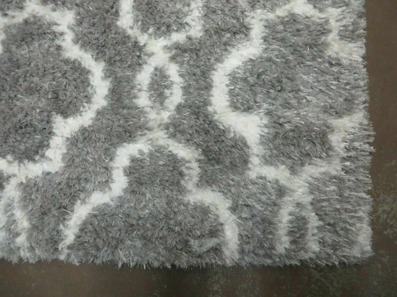 5' X 7' Modern Contemporary Israel Made Glimmer 205-45 Shag Rug Acrylic Bohemian Boho Home Décor by Jewel Rugs