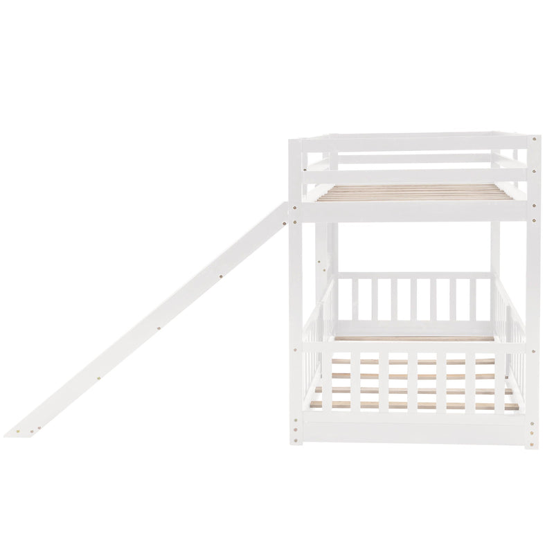 Functional Bunk Bed & Convertible Ladder And Slide by HouseOfZazla