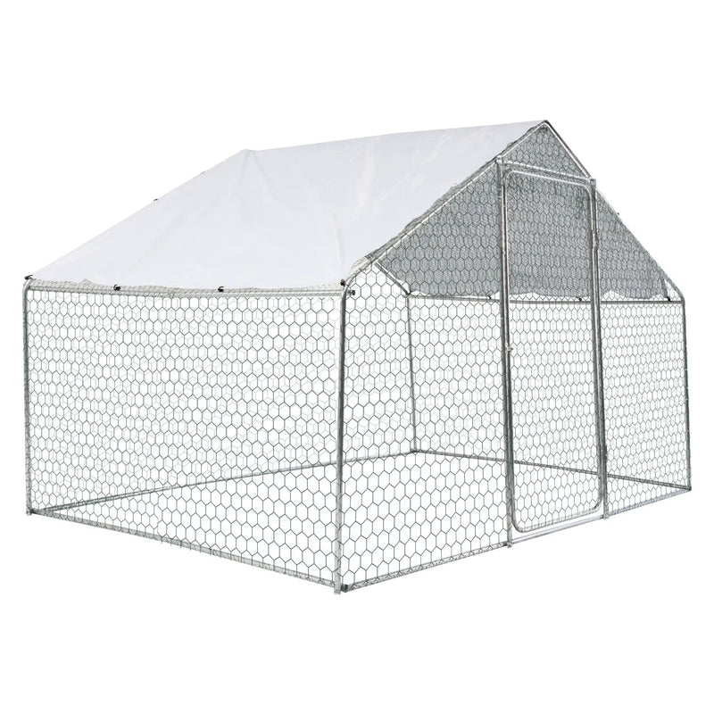 Outdoor Chicken Coop Metal Big Space by HouseOfZazla