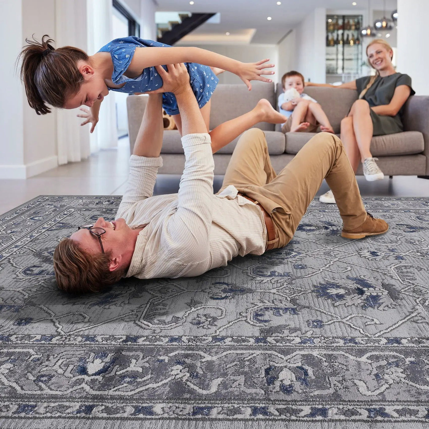 Marfi - Trendy Oriental Rug by Unique Piece Furniture
