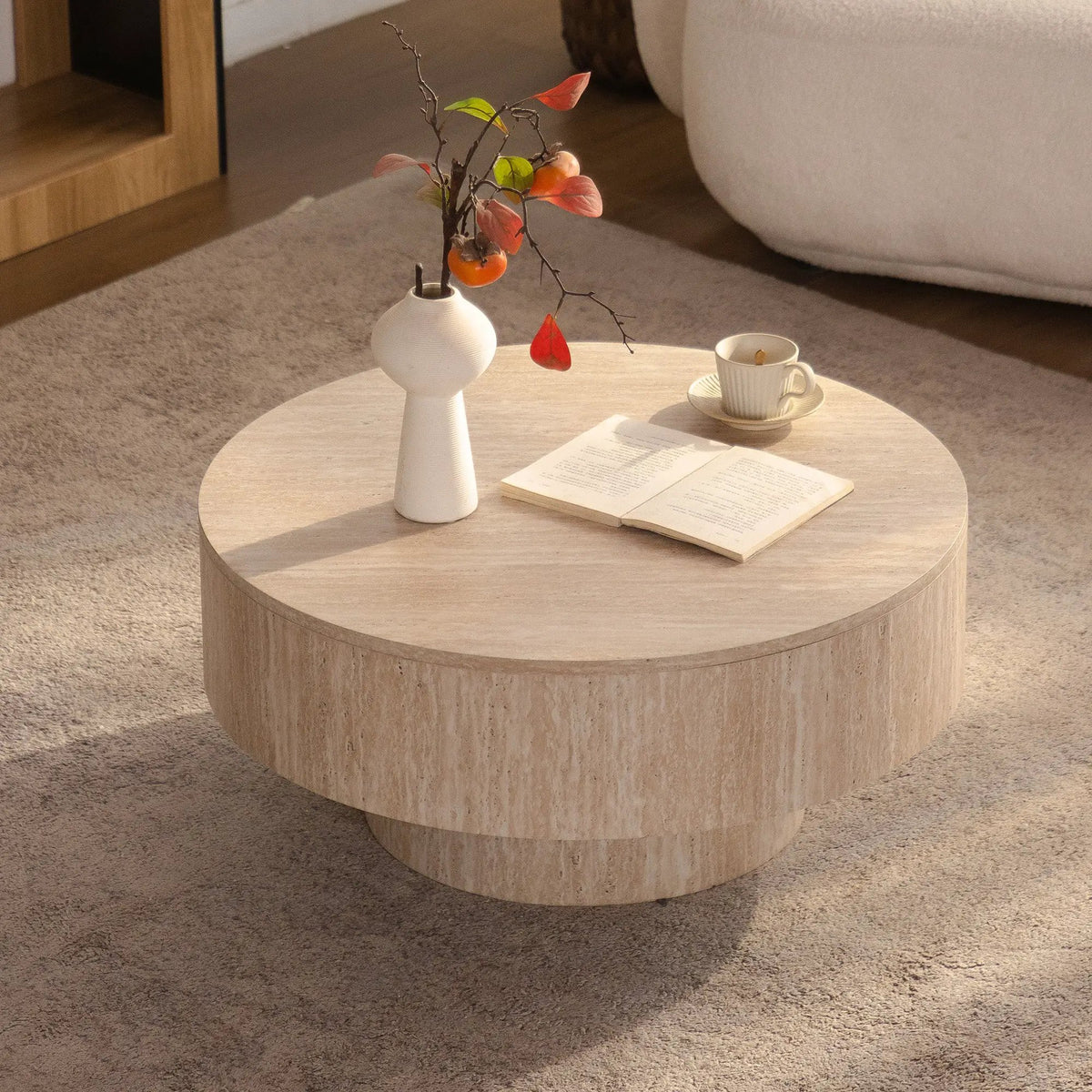 Travertine Table by HouseOfZazla