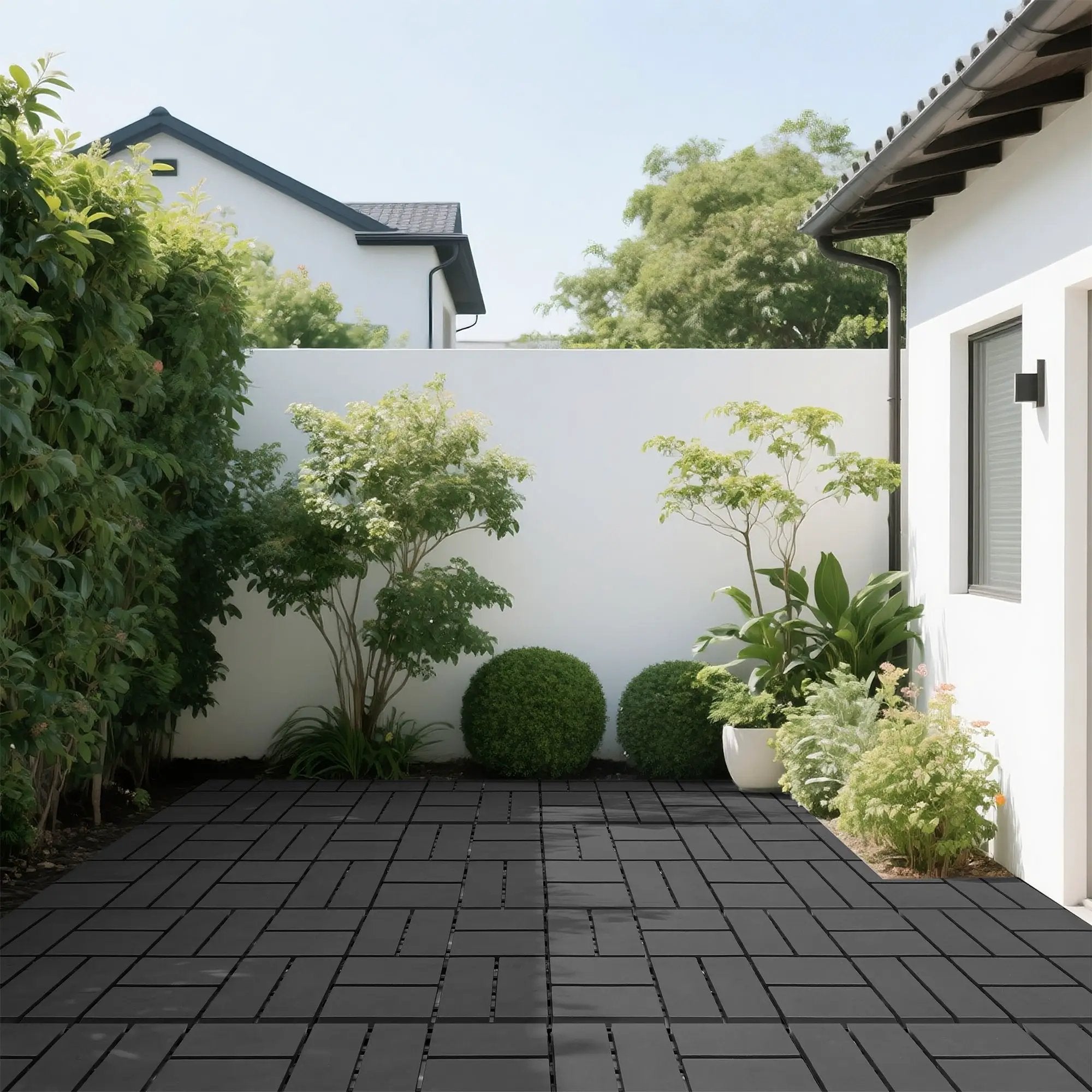 Plastic Interlocking Decking Tiles - Perfect for Any Outdoor Space by HouseOfZazla