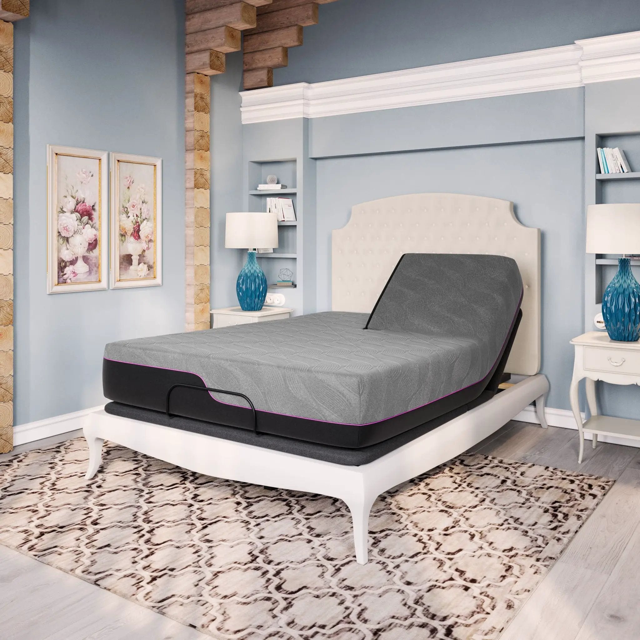 11" Renew Flex Head Cooling GelCare Memory Foam Mattress by Unique Piece Furniture