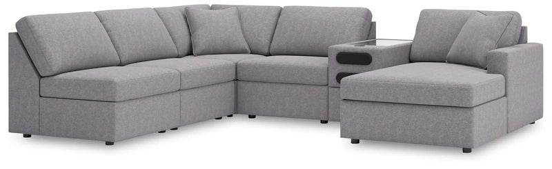 Modmax - Sectional - Granite by Unique Piece Furniture