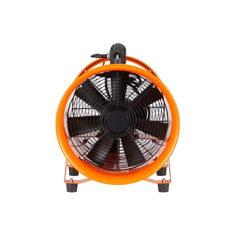Portable Ventilator, 12 Inch Heavy Duty Cylinder Fan with 33ft Duct Hose by HouseOfZazla