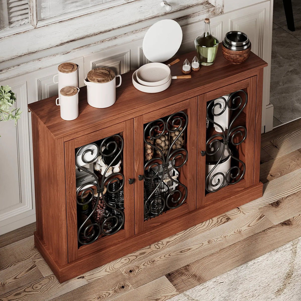 Morden Fort Sideboard Buffet Cabinet with Storage by HouseOfZazla